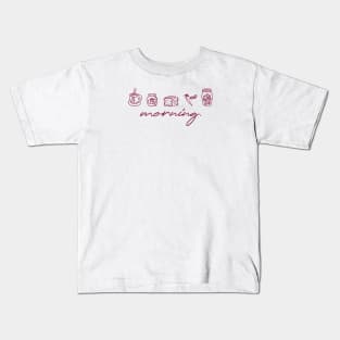 Morning Necessities Kids T-Shirt